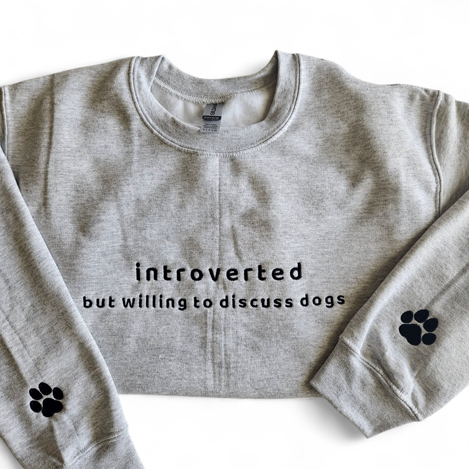 Introverted Dog Sweatshirt