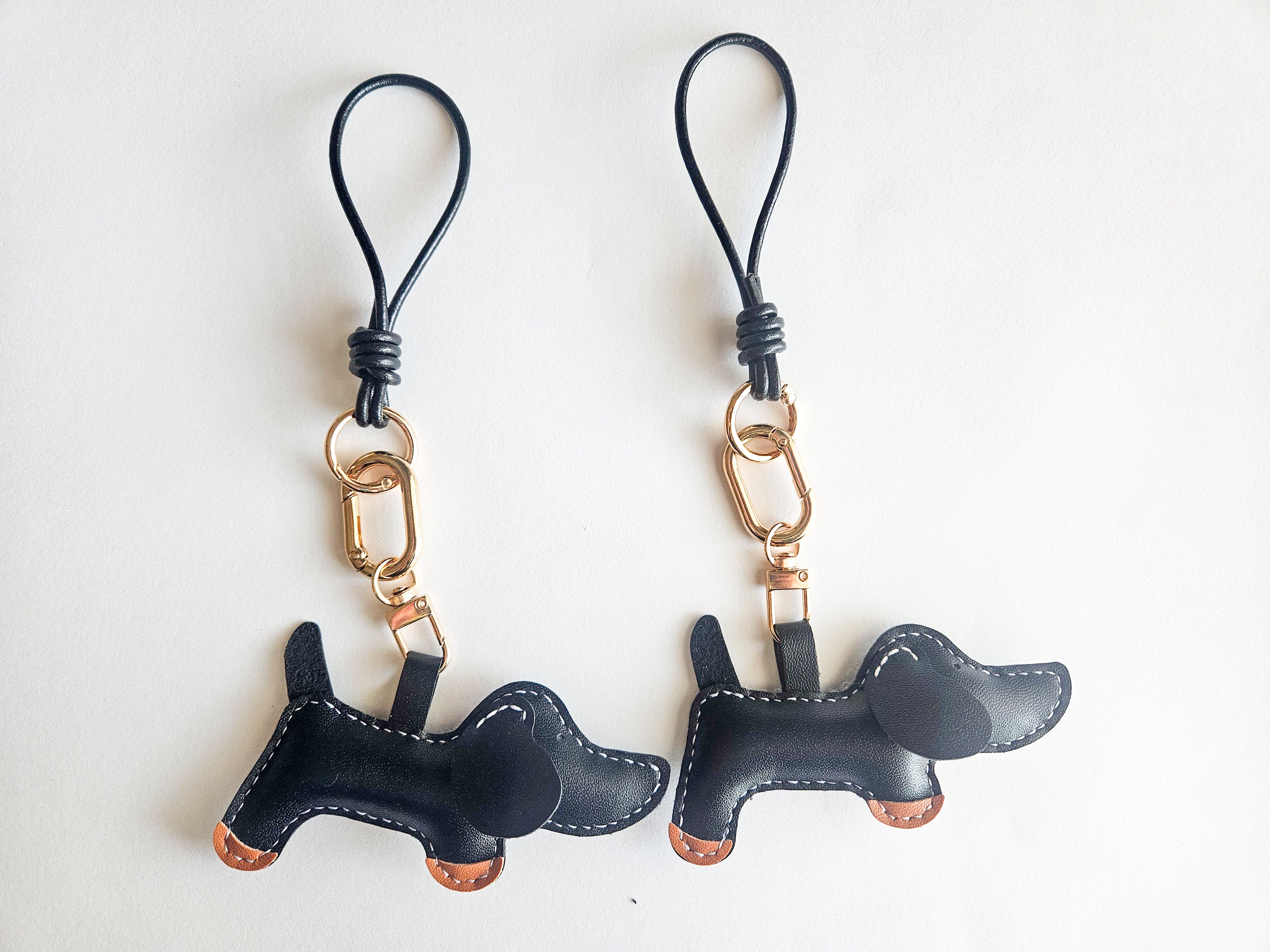 Sausage Dog Bag Charm