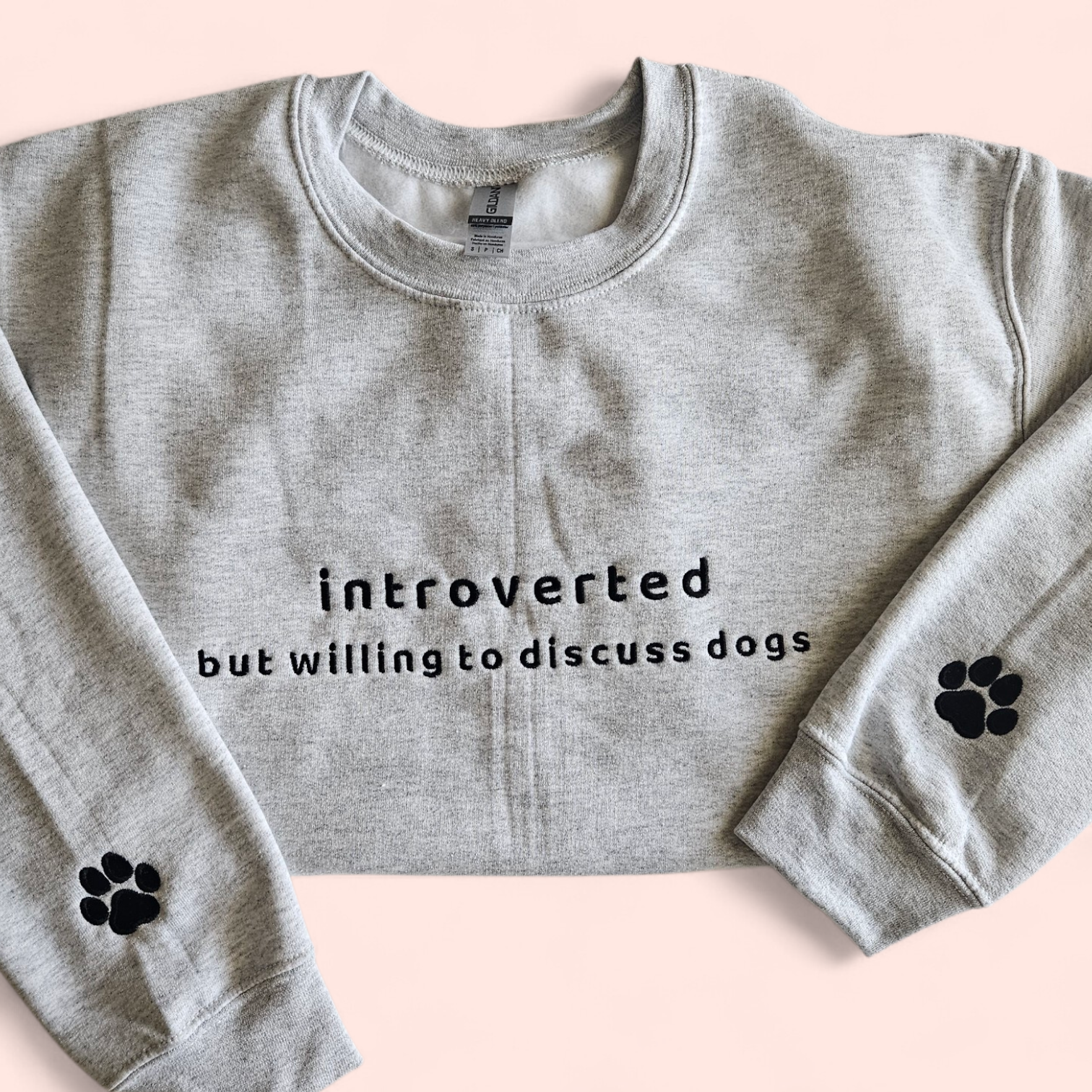 Introverted Dog Sweatshirt