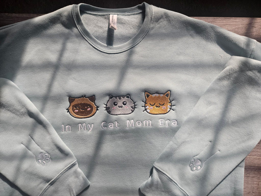 Cat Mom Era Sweatshirt