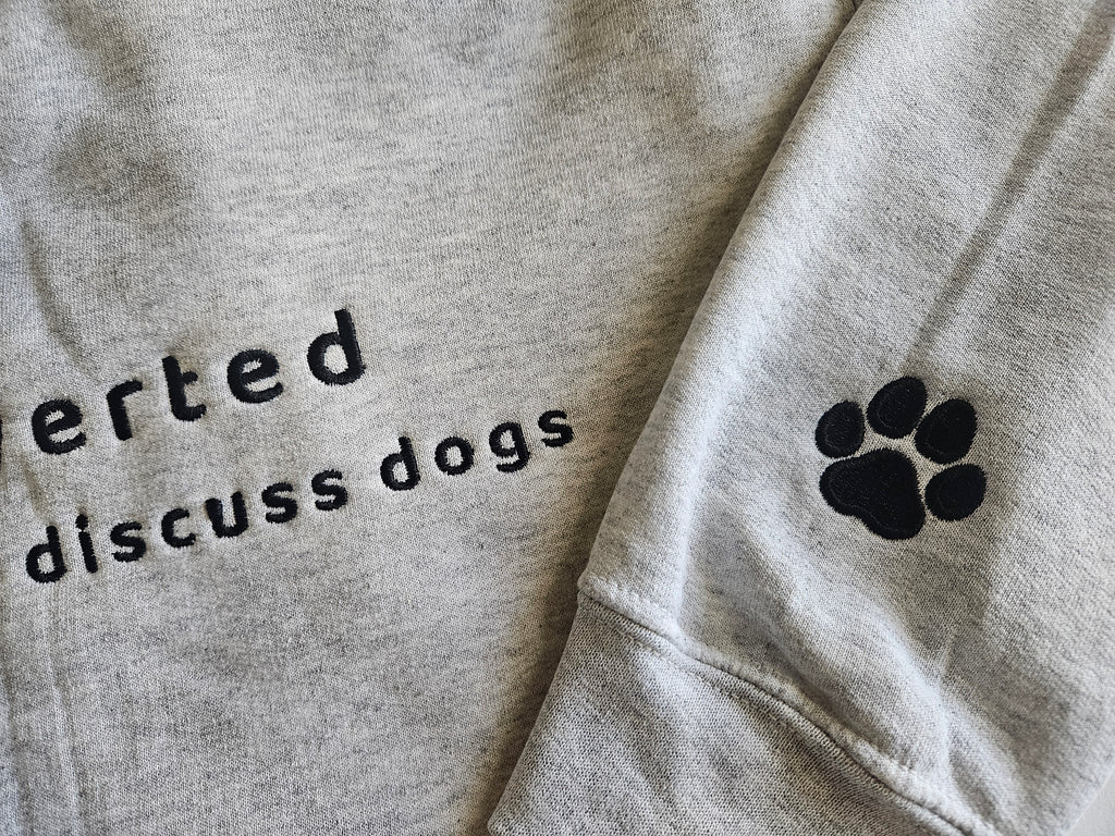 Introverted Dog Sweatshirt