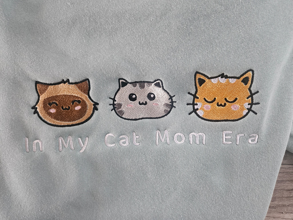 Cat Mom Era Sweatshirt